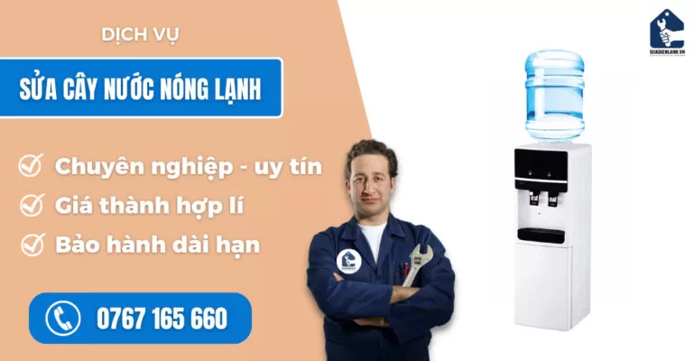 Sửa cây nước nóng lạnh suadienlanh.vn
