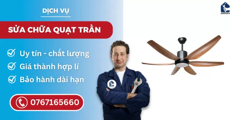 Sửa chữa quạt trần suadienlanh.vn