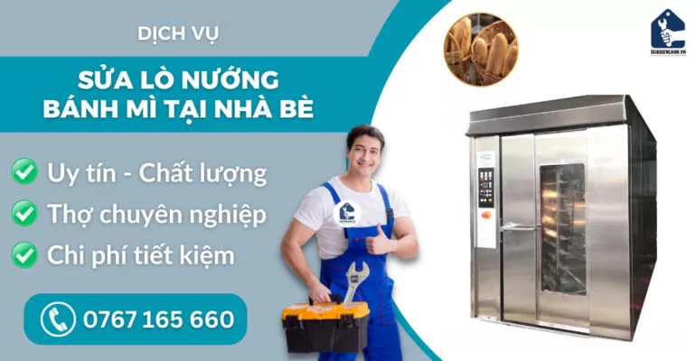Sửa lò nướng bánh mì tại Nhà Bè suadienlanh.vn
