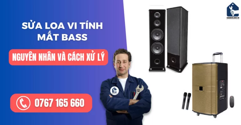 Sửa loa vi tính mất bass suadienlanh.vn
