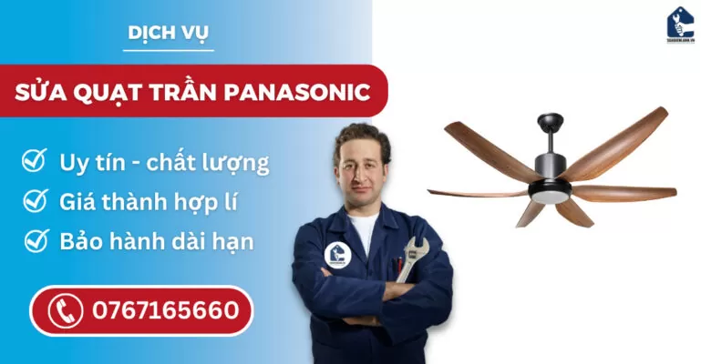 Sửa quạt trần Panasonic suadienlanh.vn