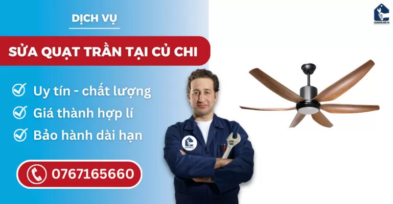 Sửa quạt trần tại Củ Chi suadienlanh.vn