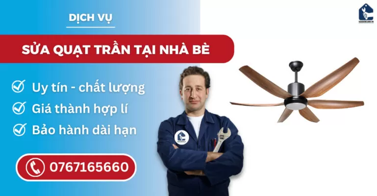 Sửa quạt trần tại Nhà Bè suadienlanh.vn
