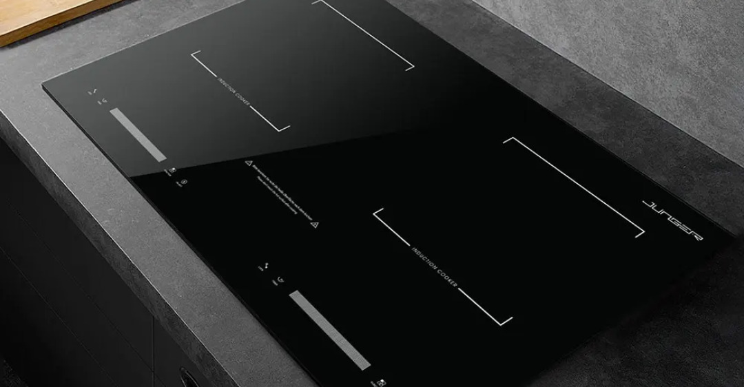 thay mặt kính bếp từ đôi Junger