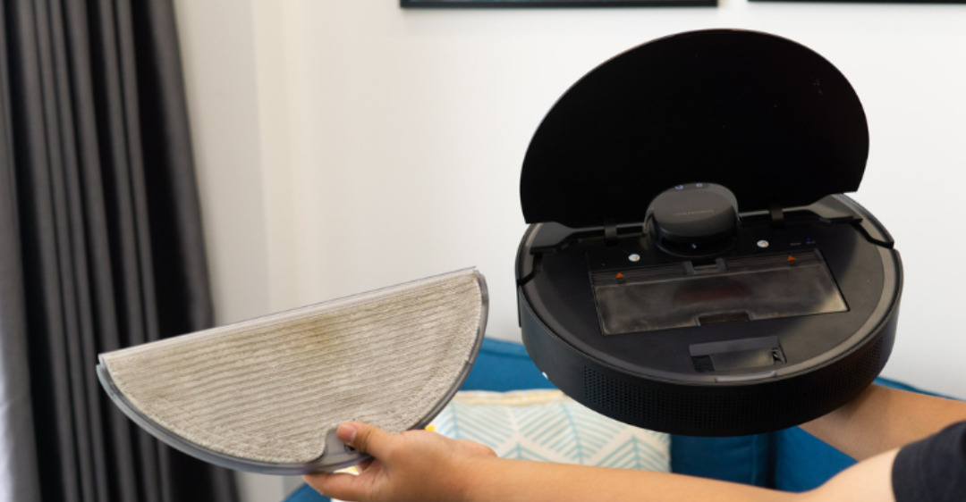 cách khắc phục lỗi robot không ra nước khi lau nhà