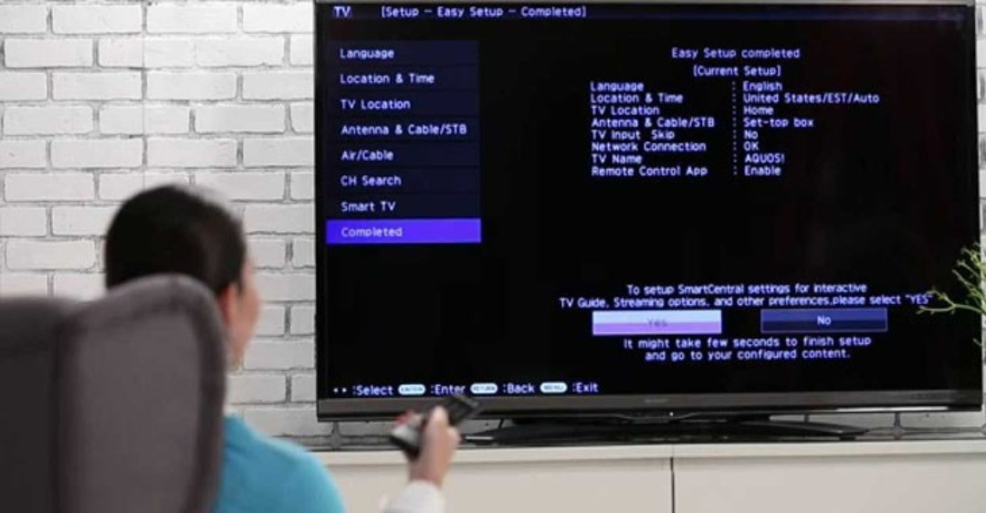 Cách khắc phục lỗi tivi Sharp bị mất tiếng tại nhà