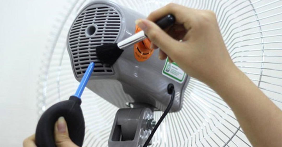 hướng dẫn sửa quạt điện bị bó bạc nghẹt trục không quay