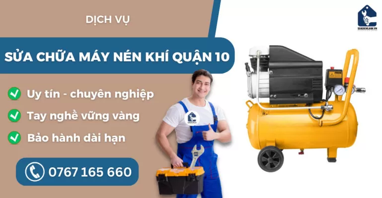 Sửa chữa máy nén khí quận 10 suadienlanh.vn