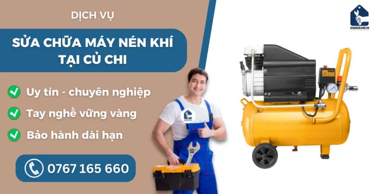 Sửa chữa máy nén khí tại Củ Chi suadienlanh.vn