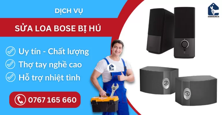 Sửa loa Bose bị hú suadienlanh.vn