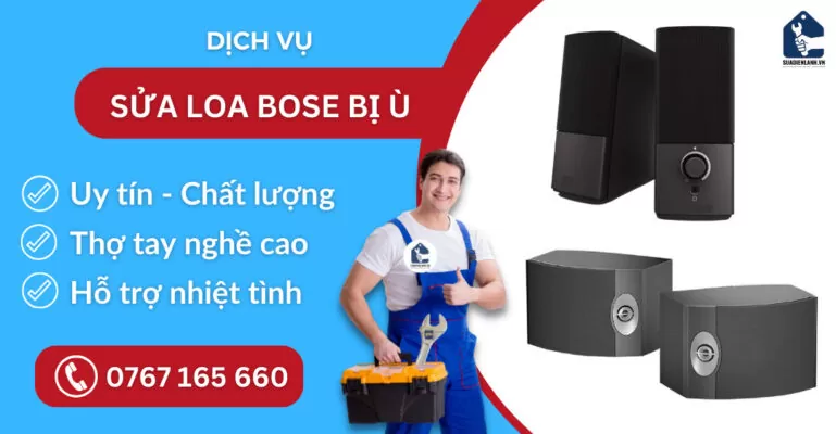 Sửa loa Bose bị ù suadienlanh.vn