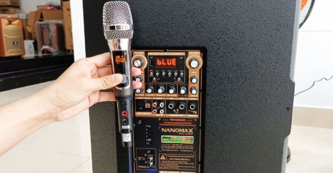 sửa loa kéo không nhận micro