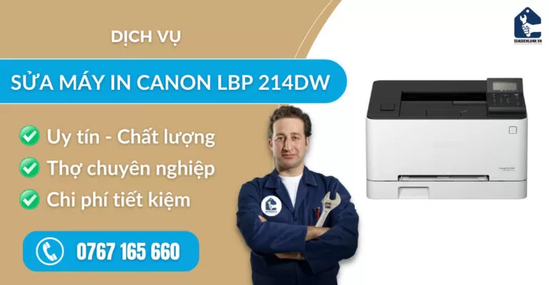 Sửa máy in Canon lbp 214dw suadienlanh.vn