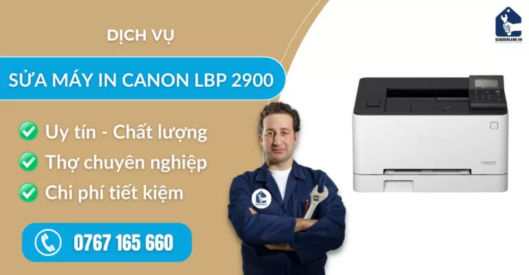 Sửa máy in Canon lbp 2900 suadienlanh.vn