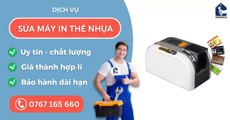 Sửa máy in thẻ nhựa suadienlanh.vn