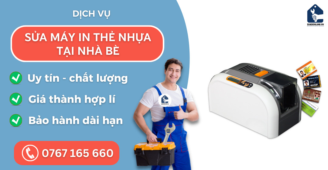 Sửa máy in thẻ nhựa tại Nhà Bè suadienlanh.vn