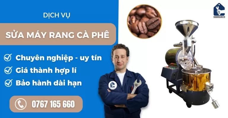 Sửa máy rang cà phê suadienlanh.vn