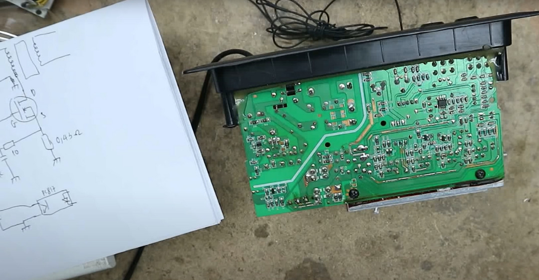 Lưu ý khi sửa nguồn xung loa vi tính