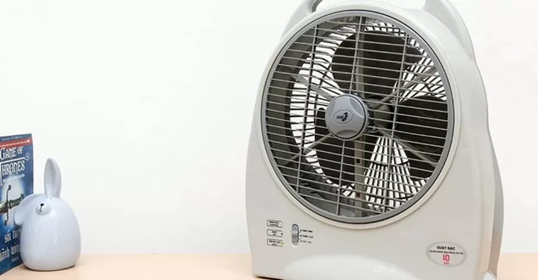 quạt tích điện không chạy