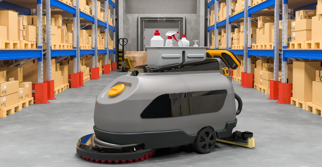 sửa chữa máy chà sàn ngồi lái