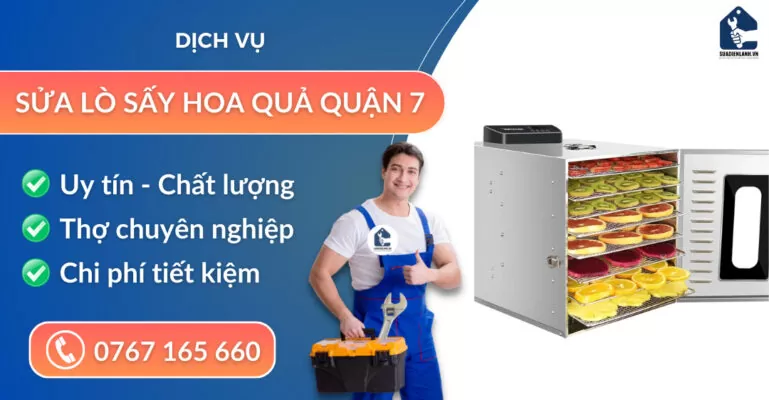 sửa lò sấy hoa quả quận 7 suadienlanh.vn