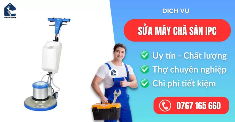 sửa máy chà sàn IPC suadienlanh.vn