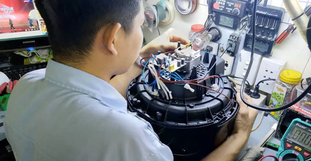 sửa nồi chiên không dầu klarstein tại nhà