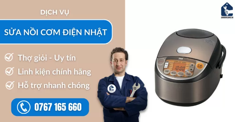 sửa nồi cơm điện Nhật suadienlanh.vn