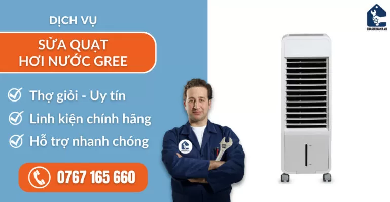 sửa quạt hơi nước Gree suadienlanh.vn