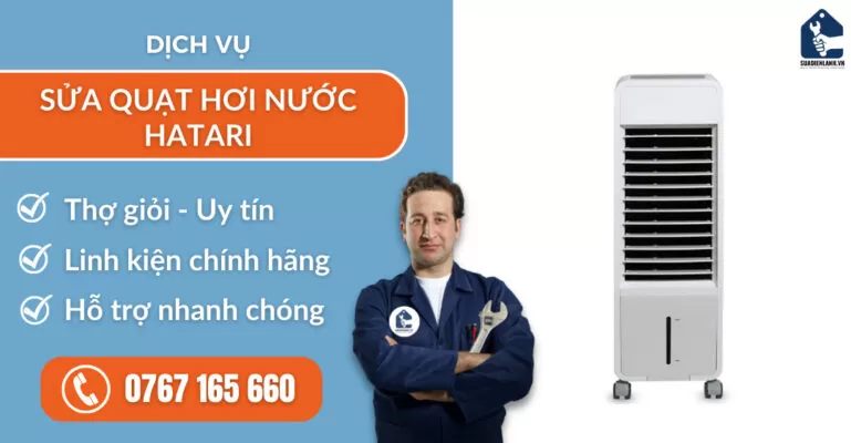 sửa quạt hơi nước Hatari suadienlanh.vn
