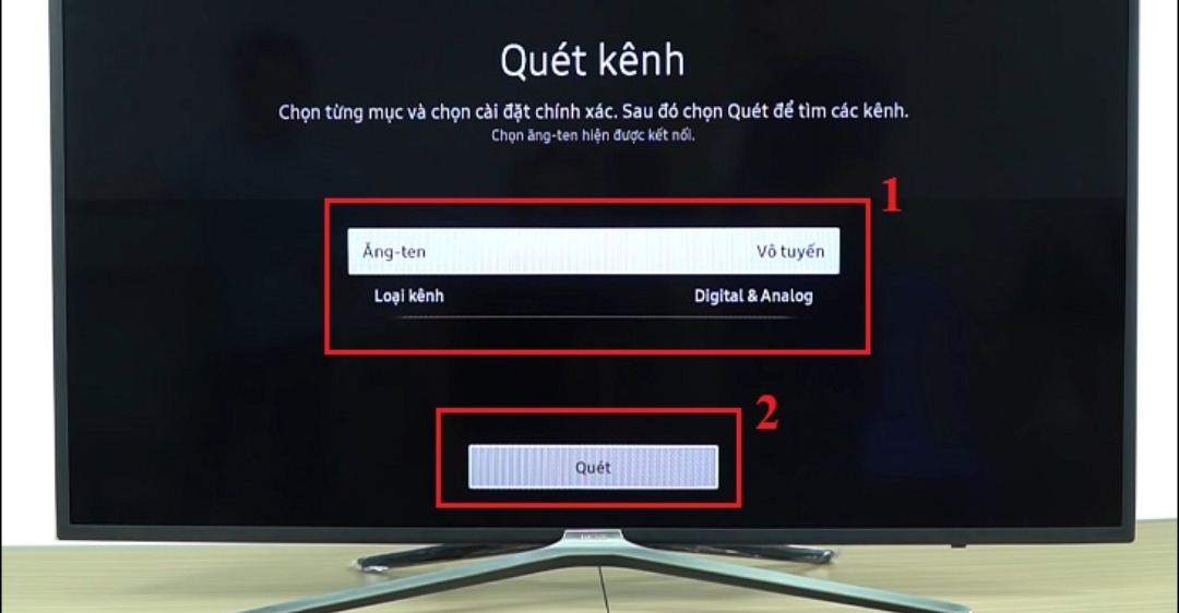 tivi bị đổi tần số kênh