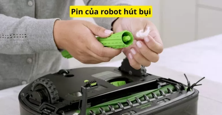 Pin của robot hút bụi