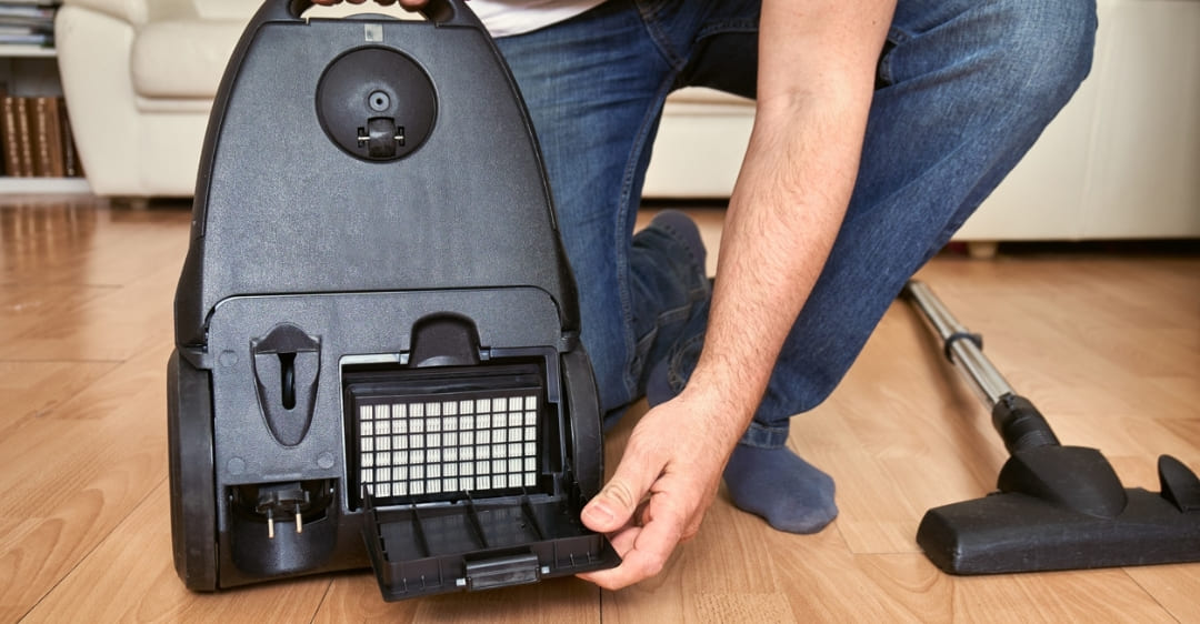 các bộ lọc bụi trong máy hút bụi