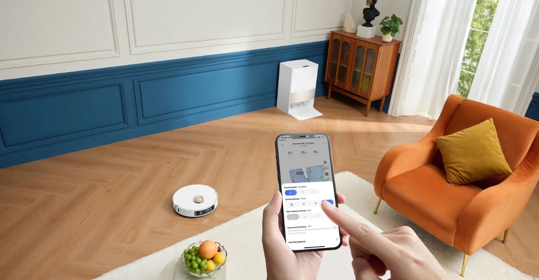 cách sử dụng app để kết nối robot Dreame L10 Premium