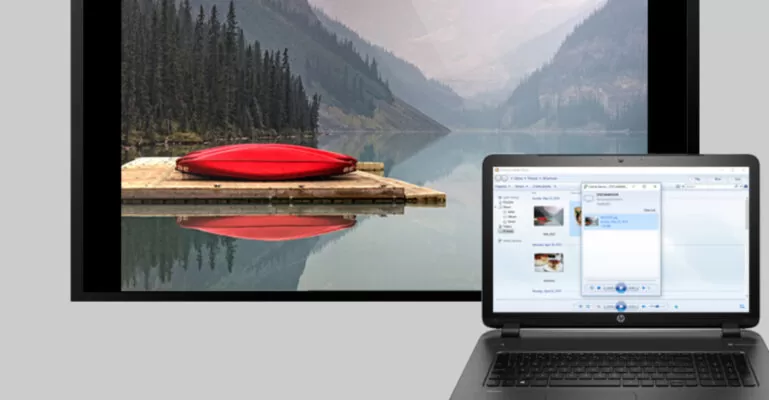 Kết nối laptop với tivi