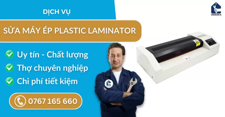 sửa máy ép plastic Laminator suadienlanh.vn