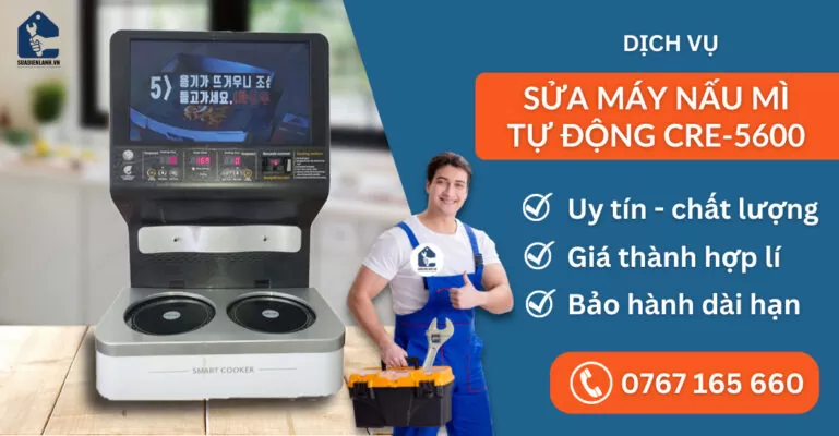 sửa máy nếu mì tự động CRE-5600 suadienlanh.vn