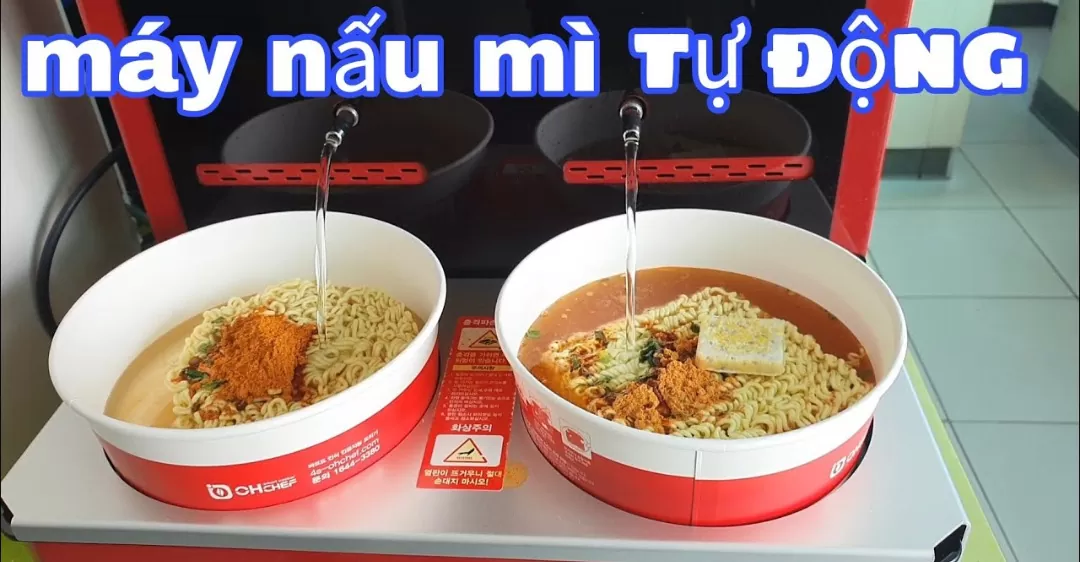 Sửa máy nấu mì tự động OHChef