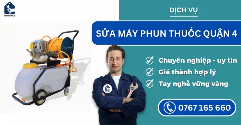sửa máy phun thuốc quận 4 suadienlanh.vn
