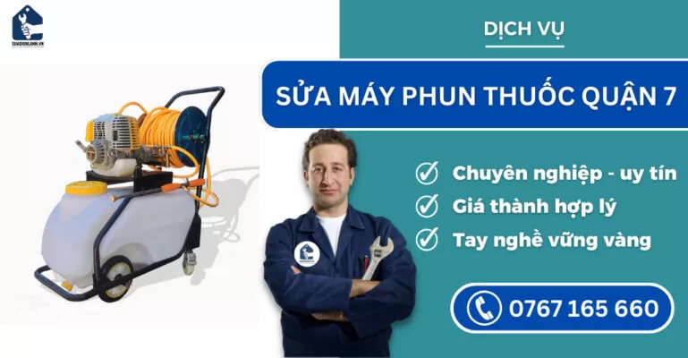 sửa máy phun thuốc quận 7 suadienlanh.vn