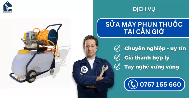 sửa máy phun thuốc tại Cần Giờ suadienlanh.vn