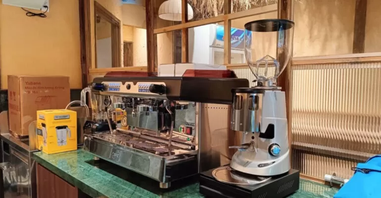 tiết kiệm điện máy pha cà phê