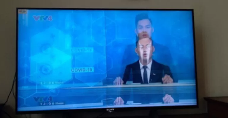 Tivi sony bị đơ màn hình