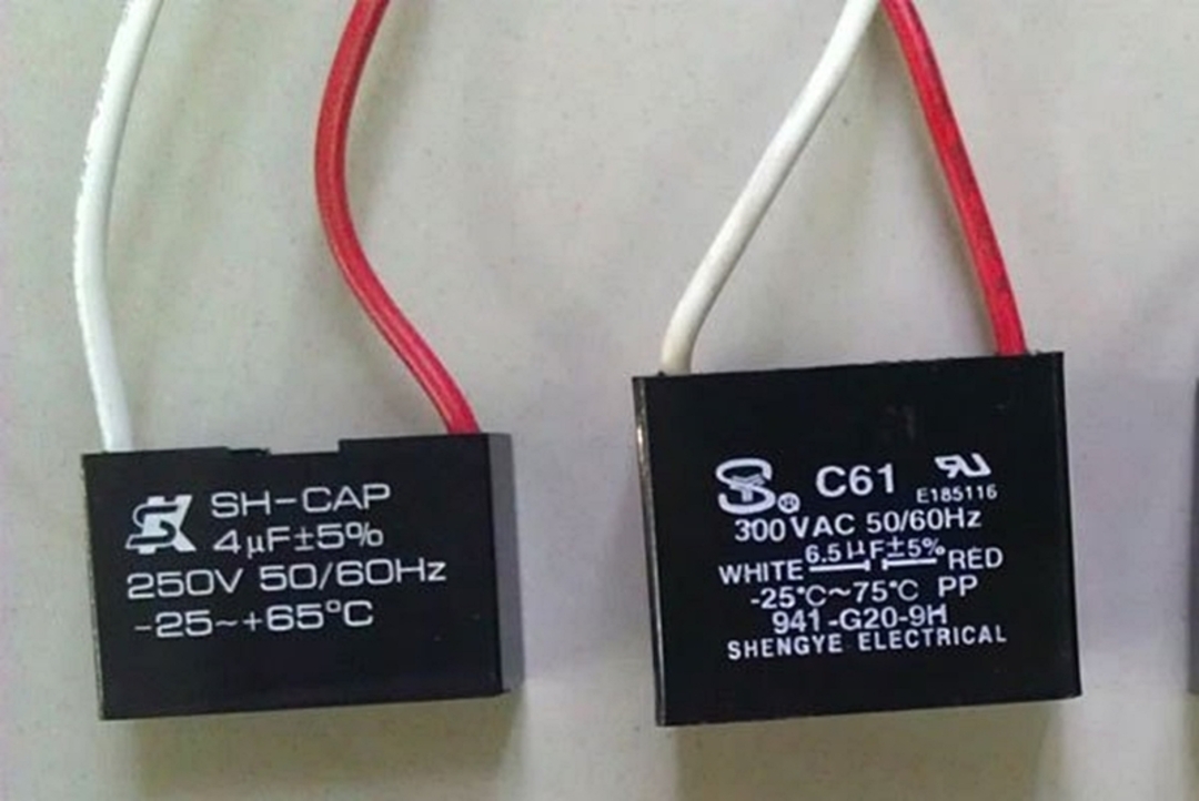 Tìm hiểu về tụ điện trong quạt 