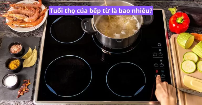 Tuổi thọ của bếp từ là bao nhiêu