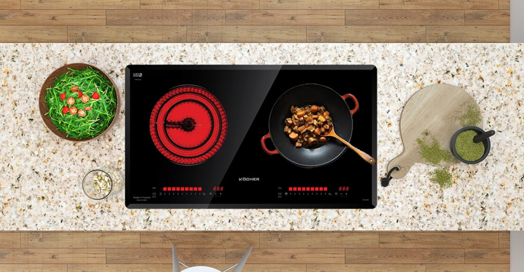 Ưu điểm của mâm nhiệt EGO trên bếp điện từ