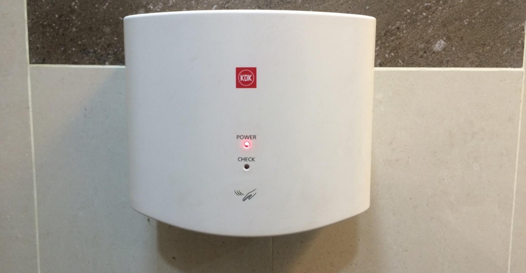 các loại máy sấy khô tay