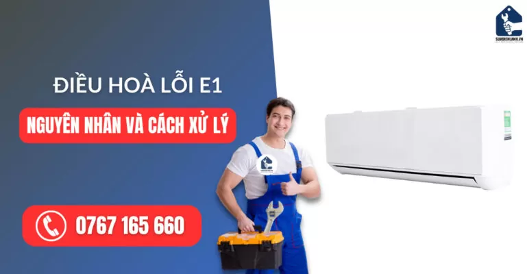 điều hòa lỗi e1 suadienlanh.vn