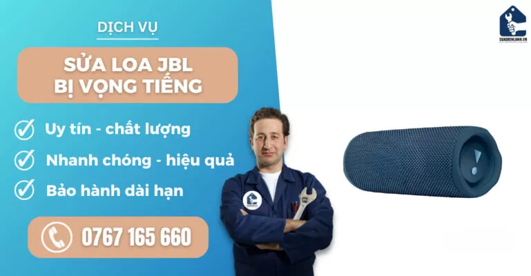 sửa loa JBL bị vọng tiếng suadienlanh.vn