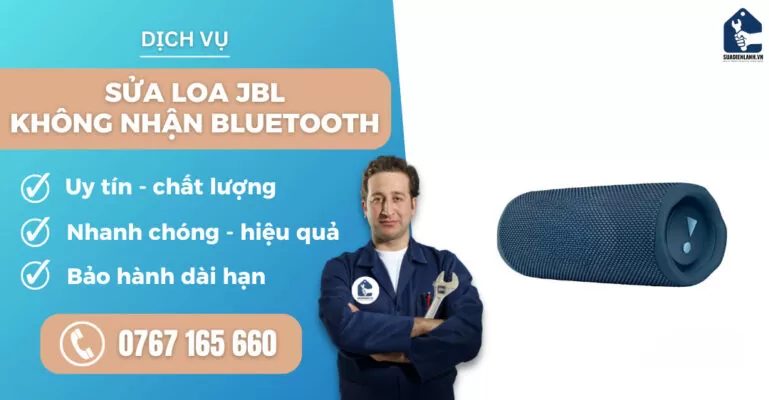 sửa loa JBL không nhận bluetooth suadienlanh.vn
